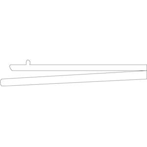 Kit de 2 pinces de fixation, 2 crochets et 4 embouts.
Fixation pour l'intérieur de bâche M1, toile Tricotex et papier.
